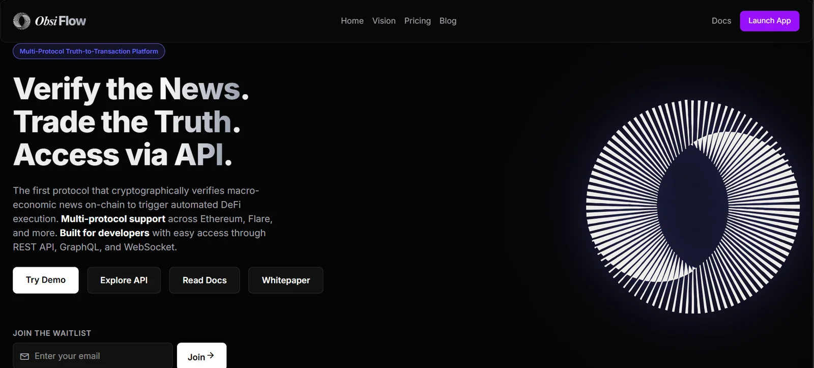 ObsiFlow — DeFAI forensic infrastructure, TEE-secured.